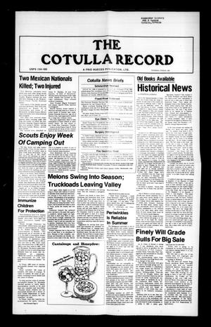The Cotulla Record (Cotulla, Tex.), Ed. 1 Thursday, June 20, 1985