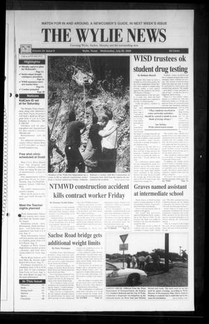 Primary view of object titled 'The Wylie News (Wylie, Tex.), Vol. 54, No. 9, Ed. 1 Wednesday, July 26, 2000'.