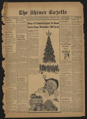 The Shiner Gazette (Shiner, Tex.), Vol. 61, No. 49, Ed. 1 Thursday, December 3, 1953