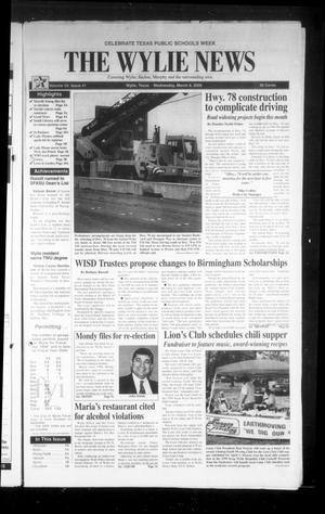 The Wylie News (Wylie, Tex.), Vol. 53, No. 41, Ed. 1 Wednesday, March 8, 2000