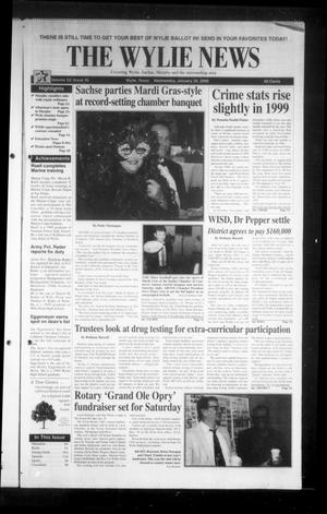 Primary view of object titled 'The Wylie News (Wylie, Tex.), Vol. 53, No. 35, Ed. 1 Wednesday, January 26, 2000'.