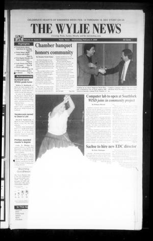 Primary view of object titled 'The Wylie News (Wylie, Tex.), Vol. 53, No. 37, Ed. 1 Wednesday, February 9, 2000'.