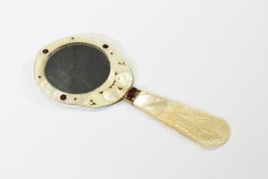 Primary view of object titled '[Hand-Held Mirror]'.