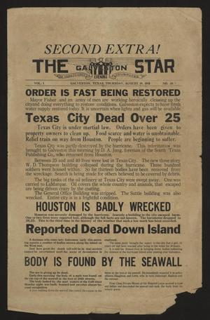 Primary view of object titled 'The Galveston Star (Galveston, Tex.), Vol. 1, No. 26, Ed. 2 Thursday, August 19, 1915'.
