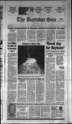 The Baytown Sun (Baytown, Tex.), Vol. 79, No. 306, Ed. 1 Friday, September 28, 2001