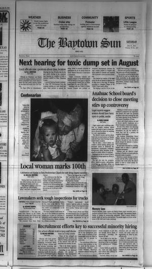 The Baytown Sun (Baytown, Tex.), Vol. 79, No. 237, Ed. 1 Saturday, July 21, 2001