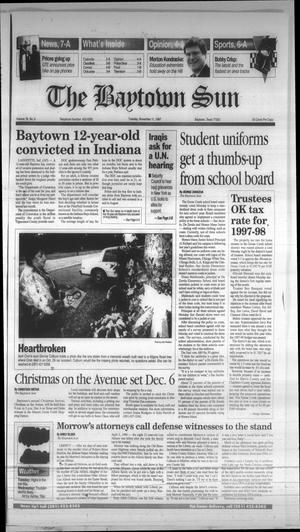 The Baytown Sun (Baytown, Tex.), Vol. 76, No. 9, Ed. 1 Tuesday, November 11, 1997