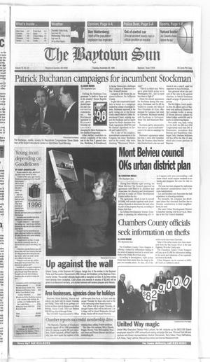 The Baytown Sun (Baytown, Tex.), Vol. 75, No. 22, Ed. 1 Tuesday, November 26, 1996