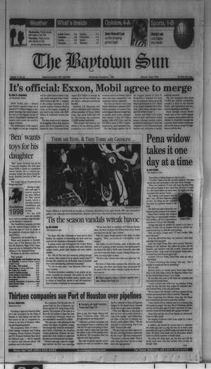 The Baytown Sun (Baytown, Tex.), Vol. 77, No. 28, Ed. 1 Wednesday, December 2, 1998
