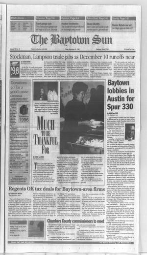 The Baytown Sun (Baytown, Tex.), Vol. 75, No. 19, Ed. 1 Friday, November 22, 1996