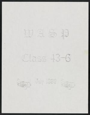 Primary view of object titled '[Correspondence of WASP Class 43-6]'.