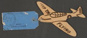 Primary view of object titled '[Wooden Plane]'.