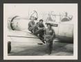 Photograph: [Three WASP Posed with Plane]