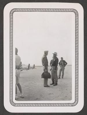 [Group of Military Men Near Planes]