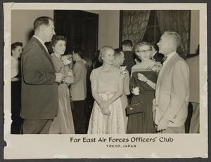 [Five People at the Far East Air Forces Officers' Club]