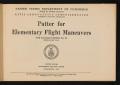 Thumbnail image of item number 3 in: 'Patter for Elementary Flight Maneuvers'.