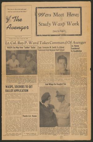 The Avenger, Volume 1, Number 24, Edition 1, Thursday, August 24, 1944