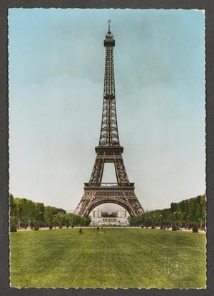 [Postcard of the Eiffel Tower]