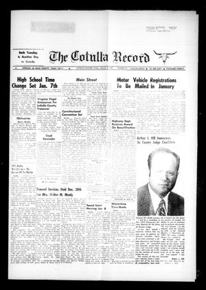 The Cotulla Record (Cotulla, Tex.), Vol. 77, No. 45, Ed. 1 Friday, January 4, 1974