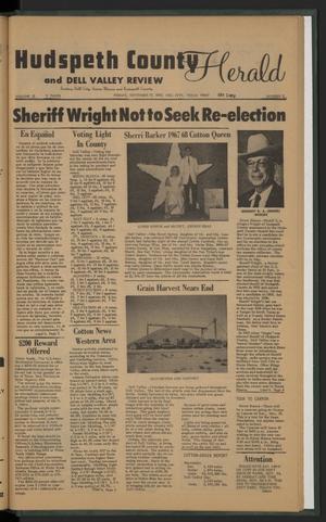 Hudspeth County Herald and Dell Valley Review (Dell City, Tex.), Vol. 12, No. 11, Ed. 1 Friday, November 17, 1967
