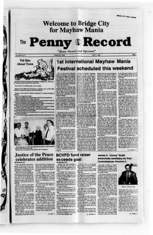 The Penny Record (Bridge City, Tex.), Vol. 33, No. 47, Ed. 1 Tuesday, April 21, 1992