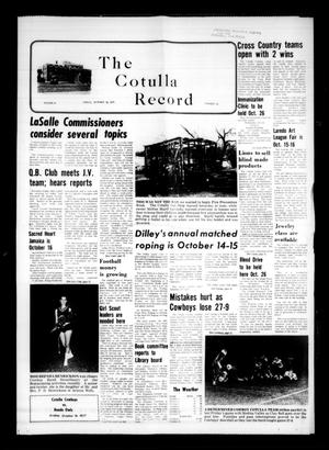 The Cotulla Record (Cotulla, Tex.), Vol. 11, No. 29, Ed. 1 Friday, October 14, 1977