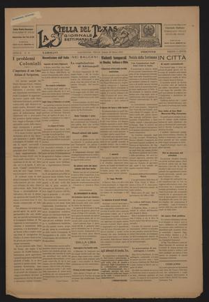 La Stella del Texas (Galveston, Tex.), Vol. 2, No. 13, Ed. 1 Saturday, March 29, 1913