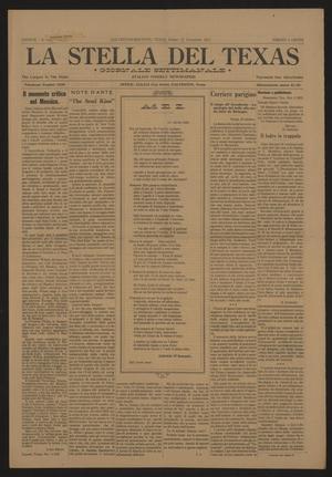 La Stella del Texas (Galveston, Tex.), Vol. 2, No. 45, Ed. 1 Saturday, November 15, 1913