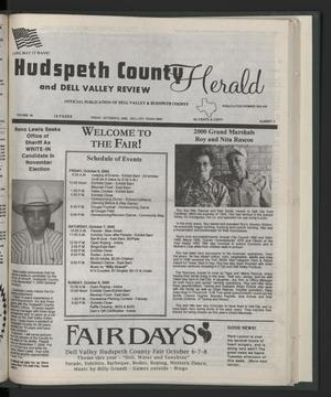 Primary view of object titled 'Hudspeth County Herald and Dell Valley Review (Dell City, Tex.), Vol. 44, No. 5, Ed. 1 Friday, October 6, 2000'.