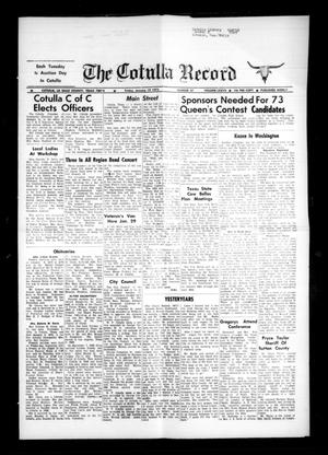 The Cotulla Record (Cotulla, Tex.), Vol. 77, No. 47, Ed. 1 Friday, January 19, 1973