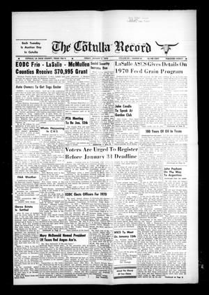 Primary view of object titled 'The Cotulla Record (Cotulla, Tex.), Vol. 12, No. 45, Ed. 1 Friday, January 9, 1970'.