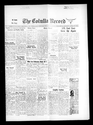 The Cotulla Record (Cotulla, Tex.), Vol. 77, No. 27, Ed. 1 Friday, August 30, 1974