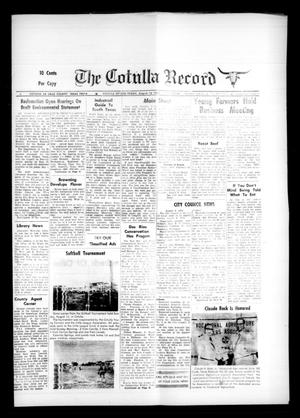 Primary view of object titled 'The Cotulla Record (Cotulla, Tex.), Vol. 77, No. 25, Ed. 1 Friday, August 16, 1974'.