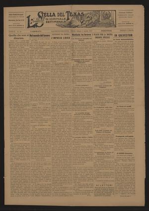 La Stella del Texas (Galveston, Tex.), Vol. 2, No. 30, Ed. 1 Saturday, August 2, 1913