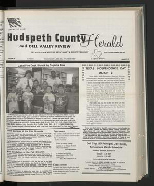 Hudspeth County Herald and Dell Valley Review (Dell City, Tex.), Vol. 44, No. 22, Ed. 1 Friday, March 2, 2001