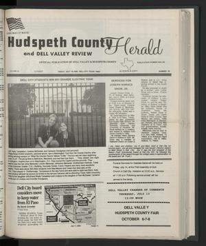 Hudspeth County Herald and Dell Valley Review (Dell City, Tex.), Vol. 43, No. 45, Ed. 1 Friday, July 14, 2000