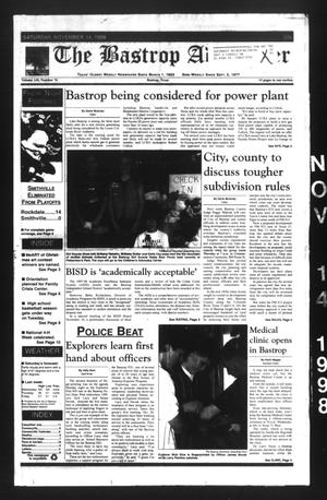 The Bastrop Advertiser (Bastrop, Tex.), Vol. 145, No. 74, Ed. 1 Saturday, November 14, 1998