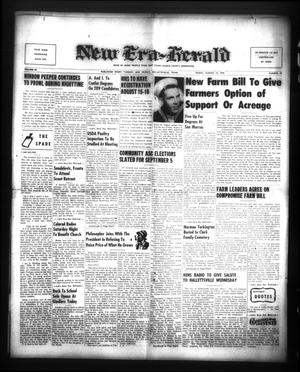 New Era-Herald (Hallettsville, Tex.), Vol. 85, No. 95, Ed. 1 Friday, August 15, 1958