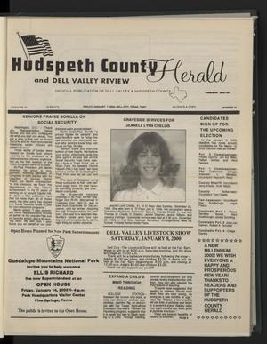 Hudspeth County Herald and Dell Valley Review (Dell City, Tex.), Vol. 43, No. 18, Ed. 1 Friday, January 7, 2000