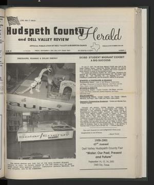 Hudspeth County Herald and Dell Valley Review (Dell City, Tex.), Vol. 45, No. 2, Ed. 1 Friday, September 7, 2001