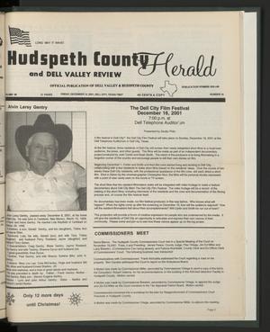 Hudspeth County Herald and Dell Valley Review (Dell City, Tex.), Vol. 45, No. 16, Ed. 1 Friday, December 14, 2001