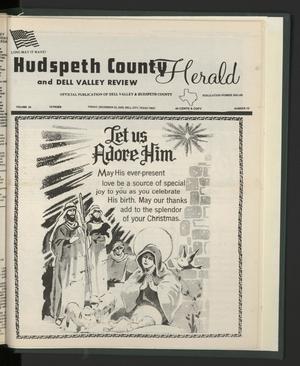 Hudspeth County Herald and Dell Valley Review (Dell City, Tex.), Vol. 44, No. 13, Ed. 1 Friday, December 22, 2000