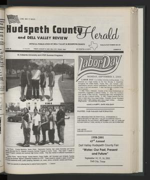Hudspeth County Herald and Dell Valley Review (Dell City, Tex.), Vol. 44, No. 48, Ed. 1 Friday, August 31, 2001