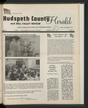 Hudspeth County Herald and Dell Valley Review (Dell City, Tex.), Vol. 45, No. 15, Ed. 1 Friday, December 7, 2001