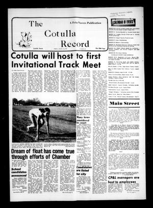 The Cotulla Record (Cotulla, Tex.), Vol. 78, No. 44, Ed. 1 Friday, March 12, 1976