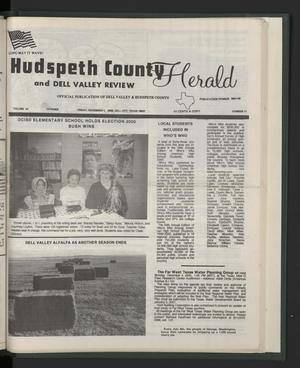 Primary view of object titled 'Hudspeth County Herald and Dell Valley Review (Dell City, Tex.), Vol. 44, No. 11, Ed. 1 Friday, December 1, 2000'.