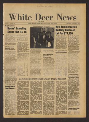 White Deer News (White Deer, Tex.), Vol. 21, No. 34, Ed. 1 Thursday, November 13, 1980