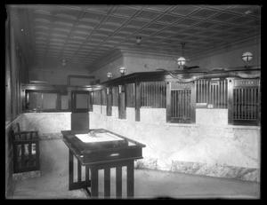 [Interior View of Farmer's National Bank]