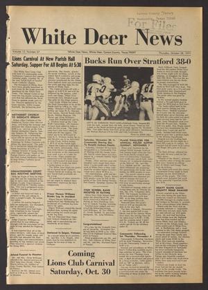 White Deer News (White Deer, Tex.), Vol. 12, No. 37, Ed. 1 Thursday, October 28, 1971