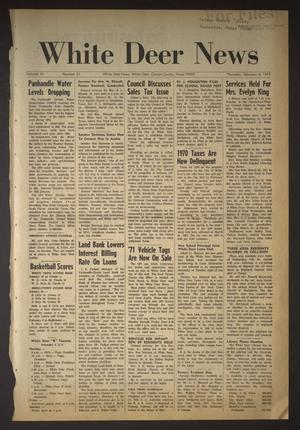 White Deer News (White Deer, Tex.), Vol. 11, No. 51, Ed. 1 Thursday, February 4, 1971